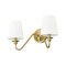 Z-Lite Gianna Wall Sconce, 2-Light, 20 In.W x 8.5 In.L x 9.75 In.H, Modern Gold/White 7509-2S-MGLD - alternate 8